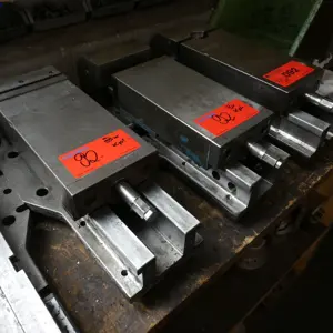 5 hydraulic machine vises