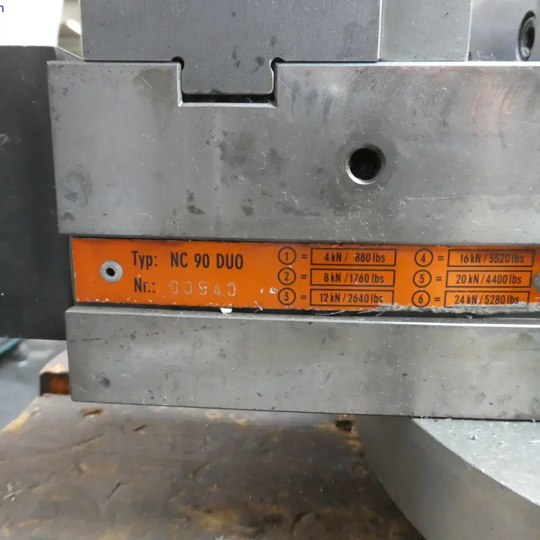 NC High-Pressure Clamp Allmatic NC 90 Duo