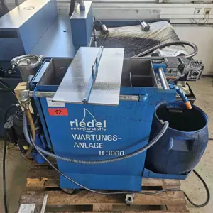 mobile Kühlschmierstoffe-Wartungsanlage Riedel R3000