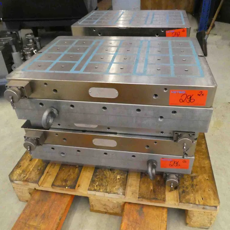 2 Magnetaufspannplatten Schunk