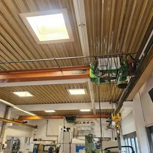 2 Single girder overhead cranes Stocker