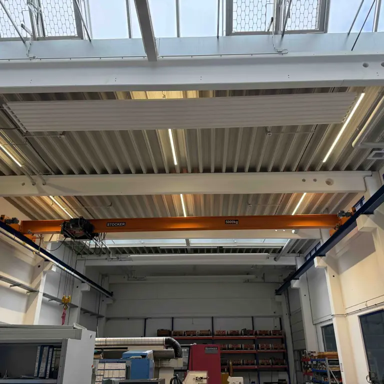 Single girder overhead crane Stocker