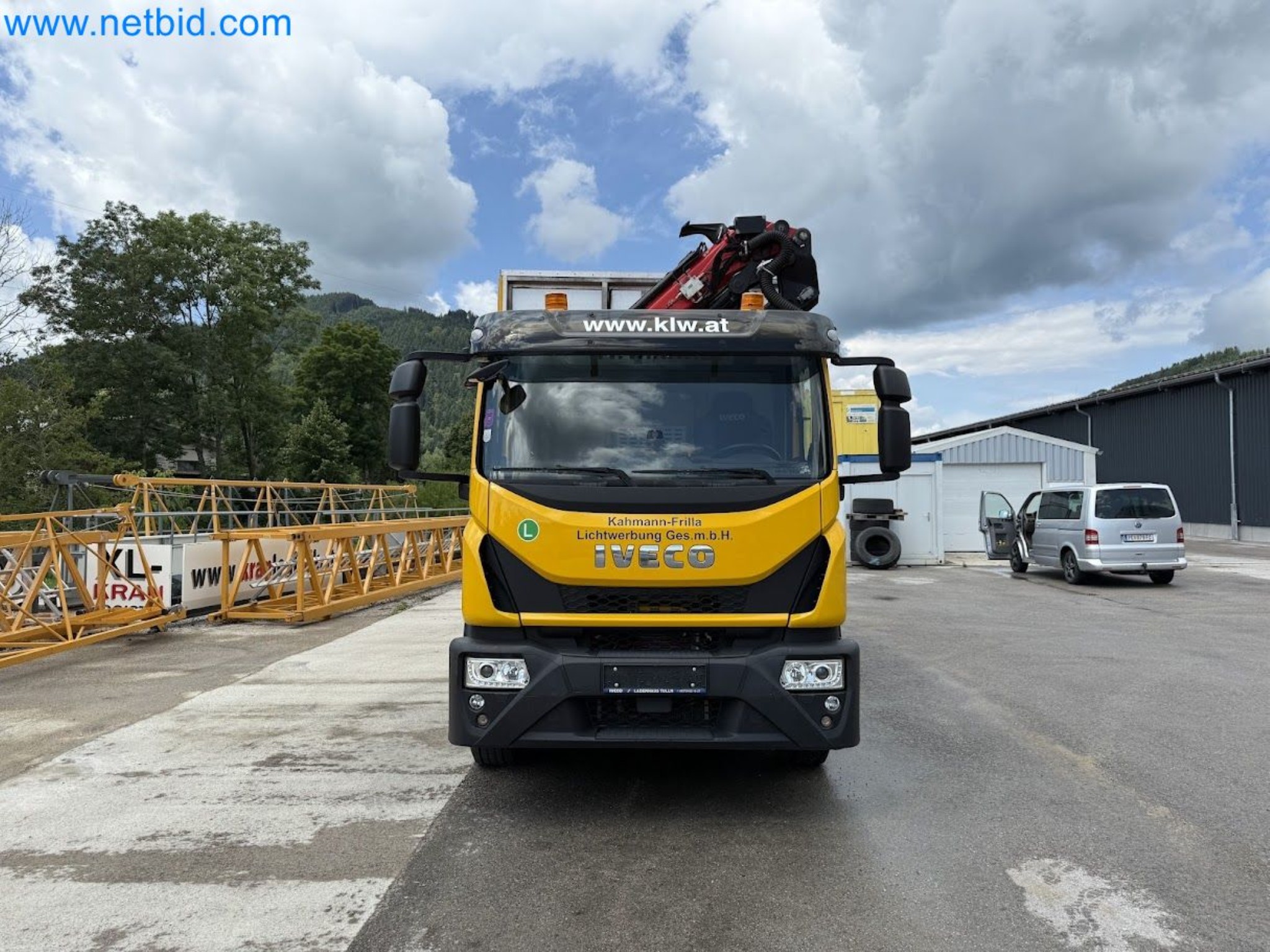 Ciężarówka IVECO 160-320 Eurocargo z żurawiem załadunkowym Palfinger PK 18002-EH B Power Link Plus-23