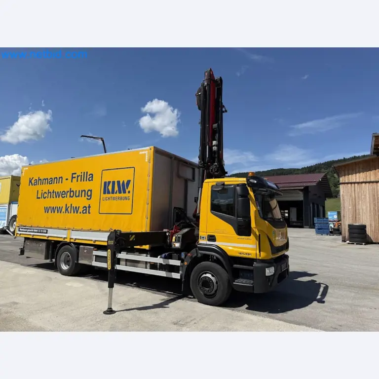 IVECO 160-320 Eurocargo truck with Palfinger PK 18002-EH B Power Link Plus loading crane-2