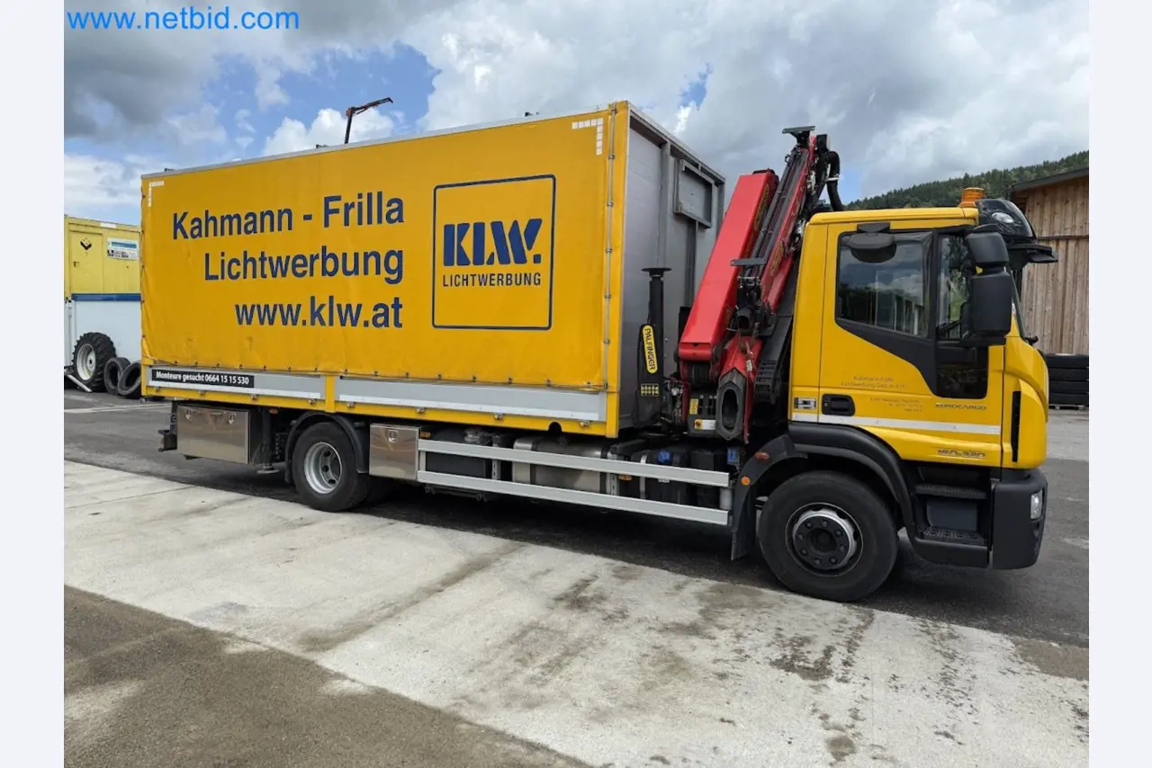 IVECO 160-320 Eurocargo truck with Palfinger PK 18002-EH B Power Link Plus loading crane-34