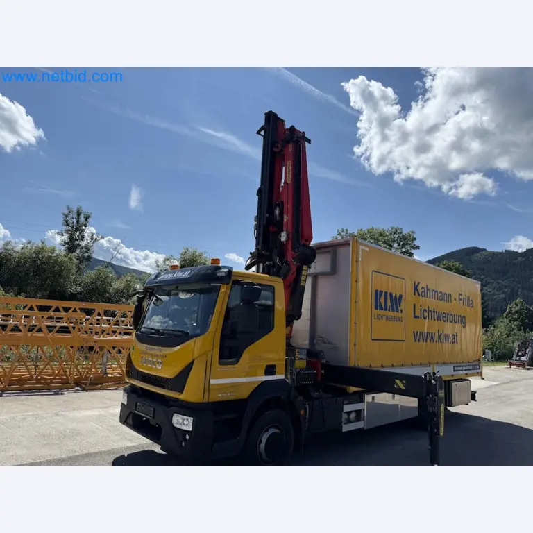 IVECO 160-320 Eurocargo truck with Palfinger PK 18002-EH B Power Link Plus loading crane-3