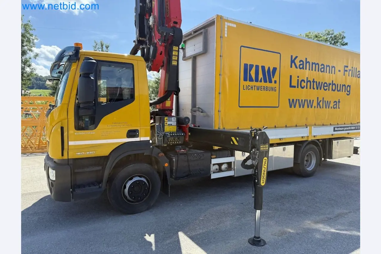 IVECO 160-320 Eurocargo truck with Palfinger PK 18002-EH B Power Link Plus loading crane-79