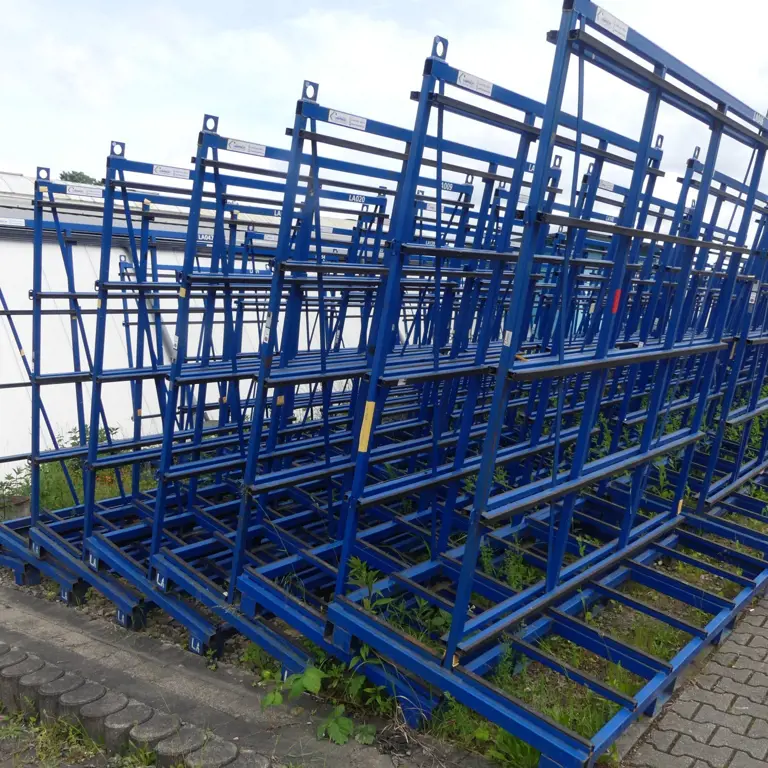 1 Posten 7x stojak na szkło / stojak do transportu elementów FGL T-2412-245-7/Q