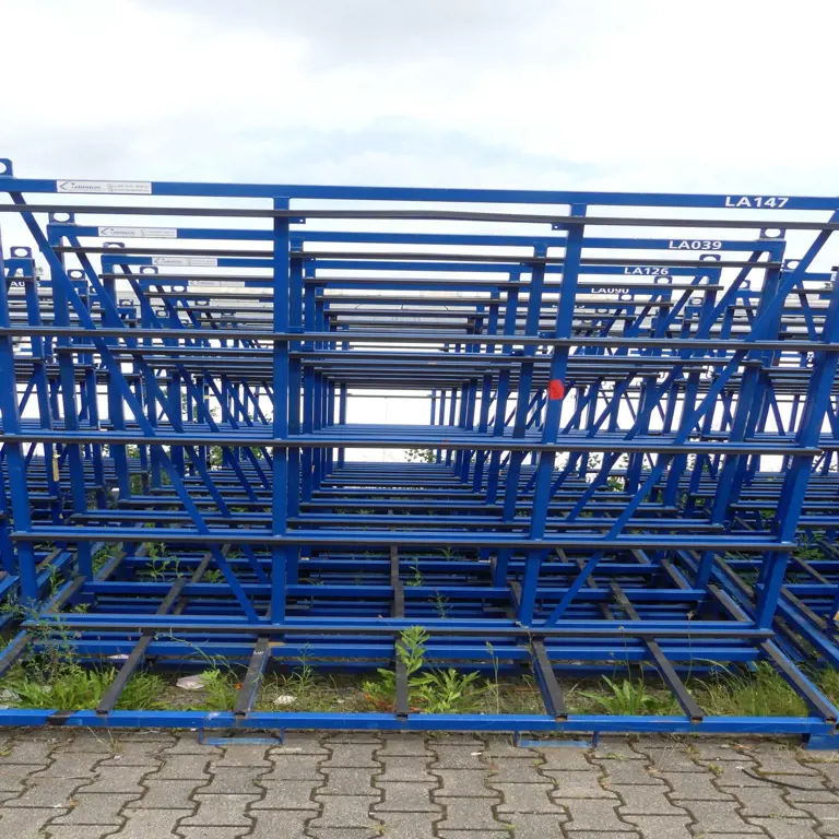 1 Posten 10x stojak na szkło / stojak do transportu elementów FGL T-2412-245-7/Q