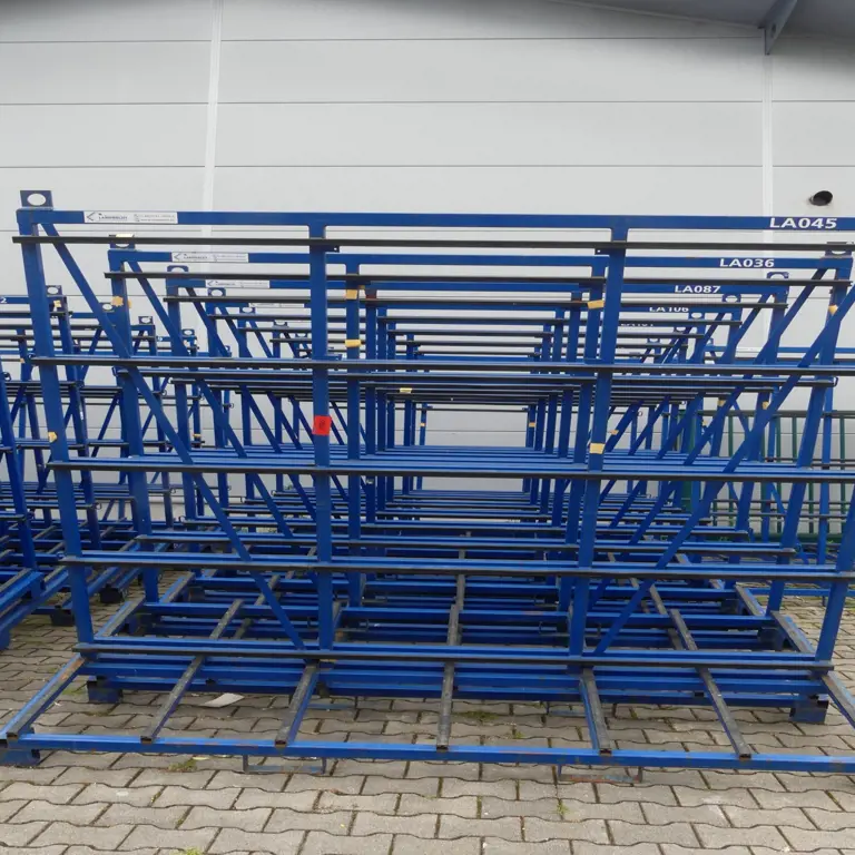 1 Posten 8x stojak na szkło / stojak do transportu elementów FGL T-2412-245-7/Q