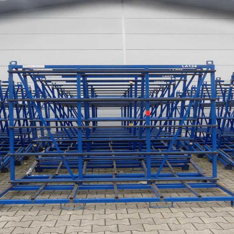 1 Posten 8x stojak na szkło / stojak do transportu elementów FGL T-2412-245-7/Q