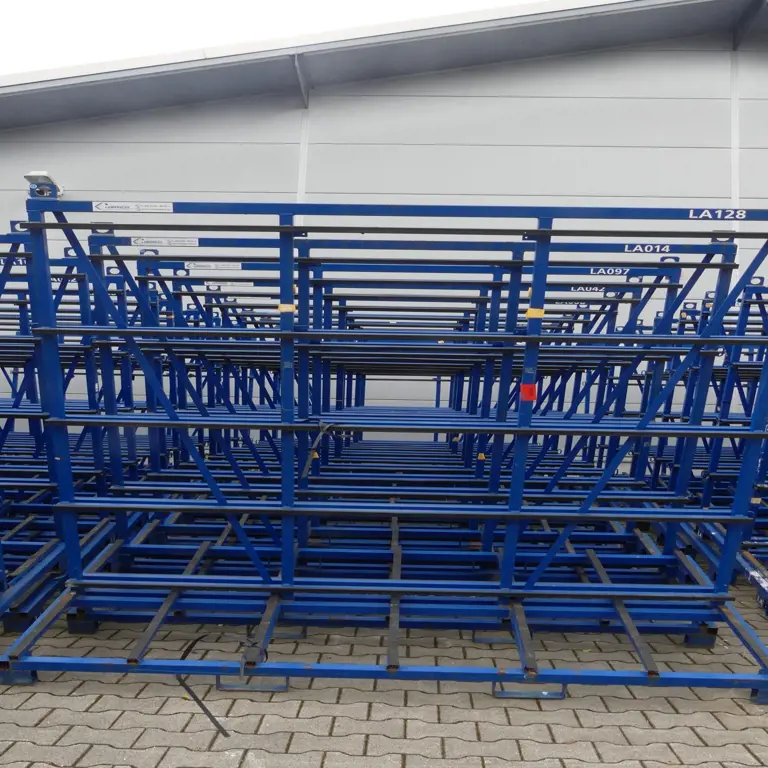 1 Posten 10x stojak na szkło / stojak do transportu elementów FGL T-2412-245-7/Q
