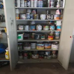 3 Stk. Werkstattschränke