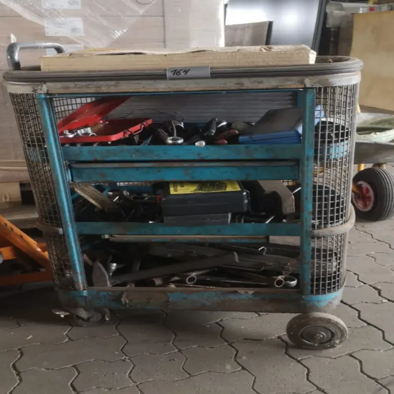 Werkstattwagen mit Inhalt (div. Werkzeuge)