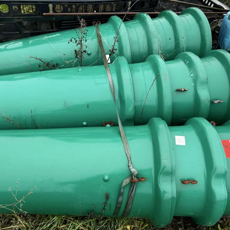 1 Posten Debris chutes