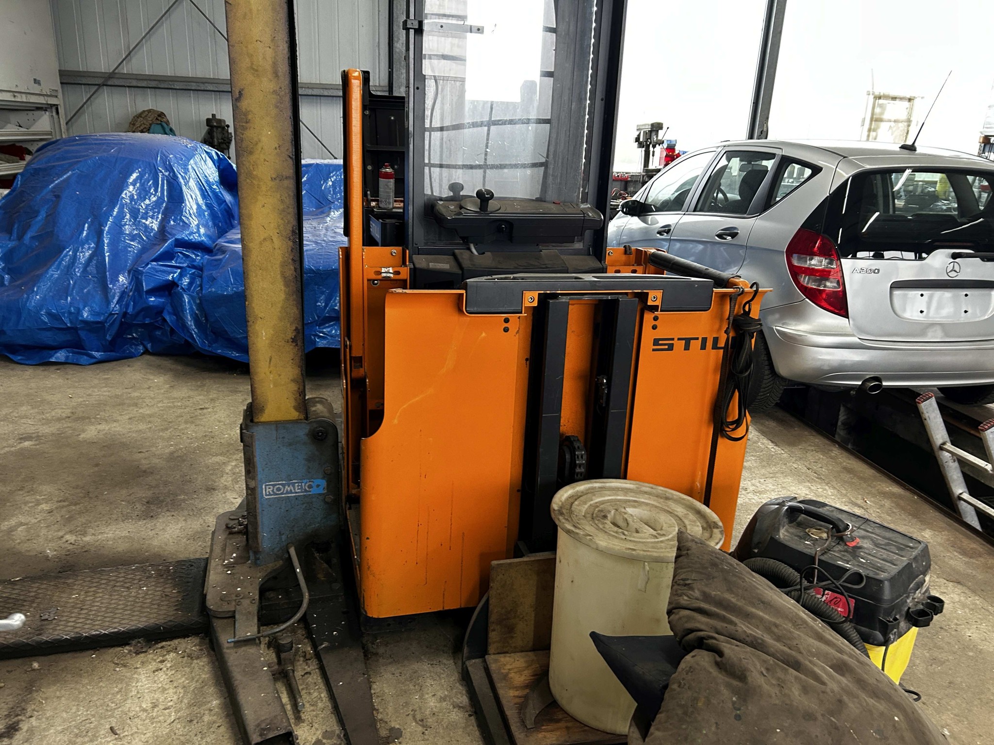 various cars, trucks, motorcycles, work machines and factory equipment-4