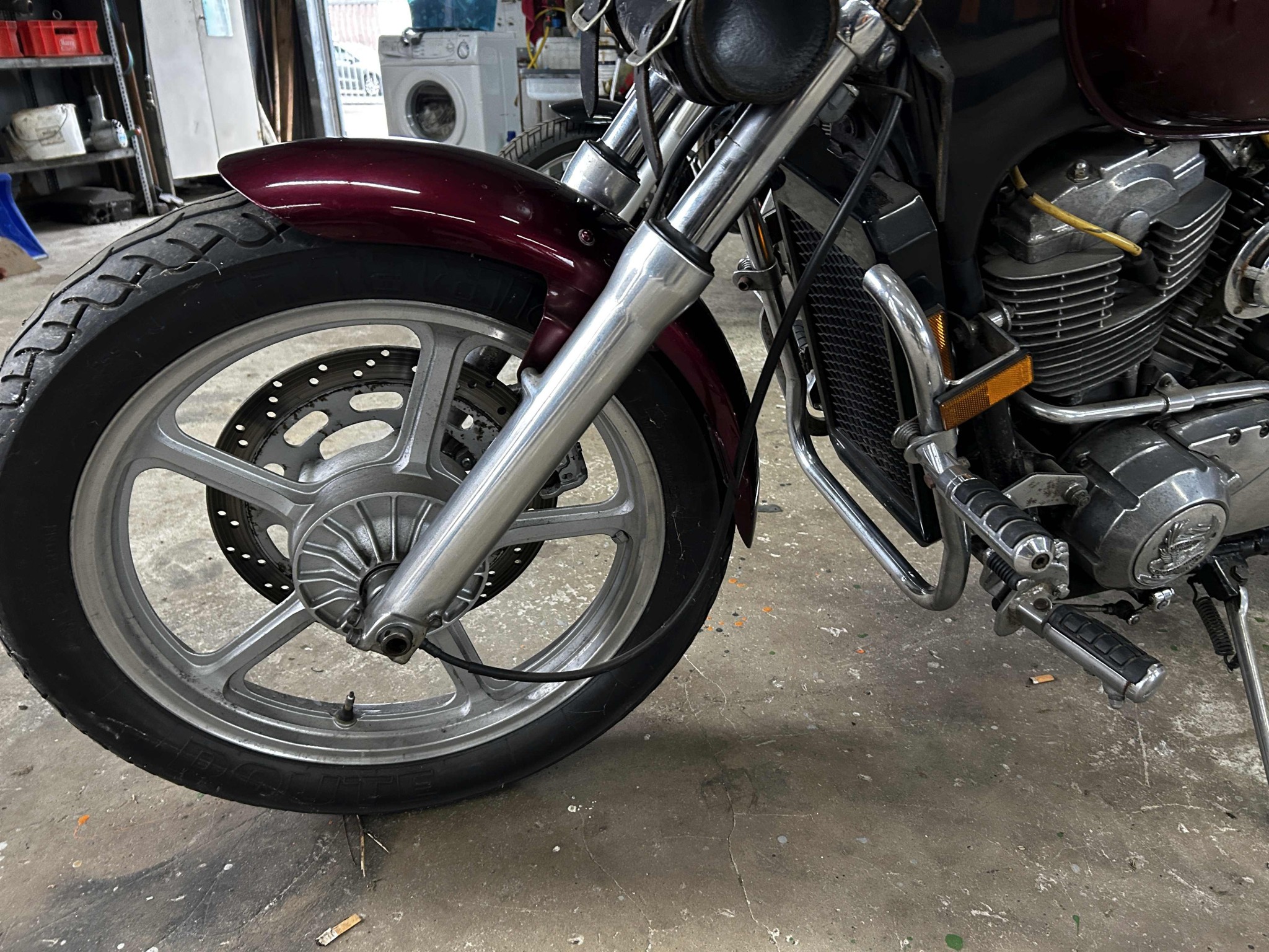 various cars, trucks, motorcycles, work machines and factory equipment-11