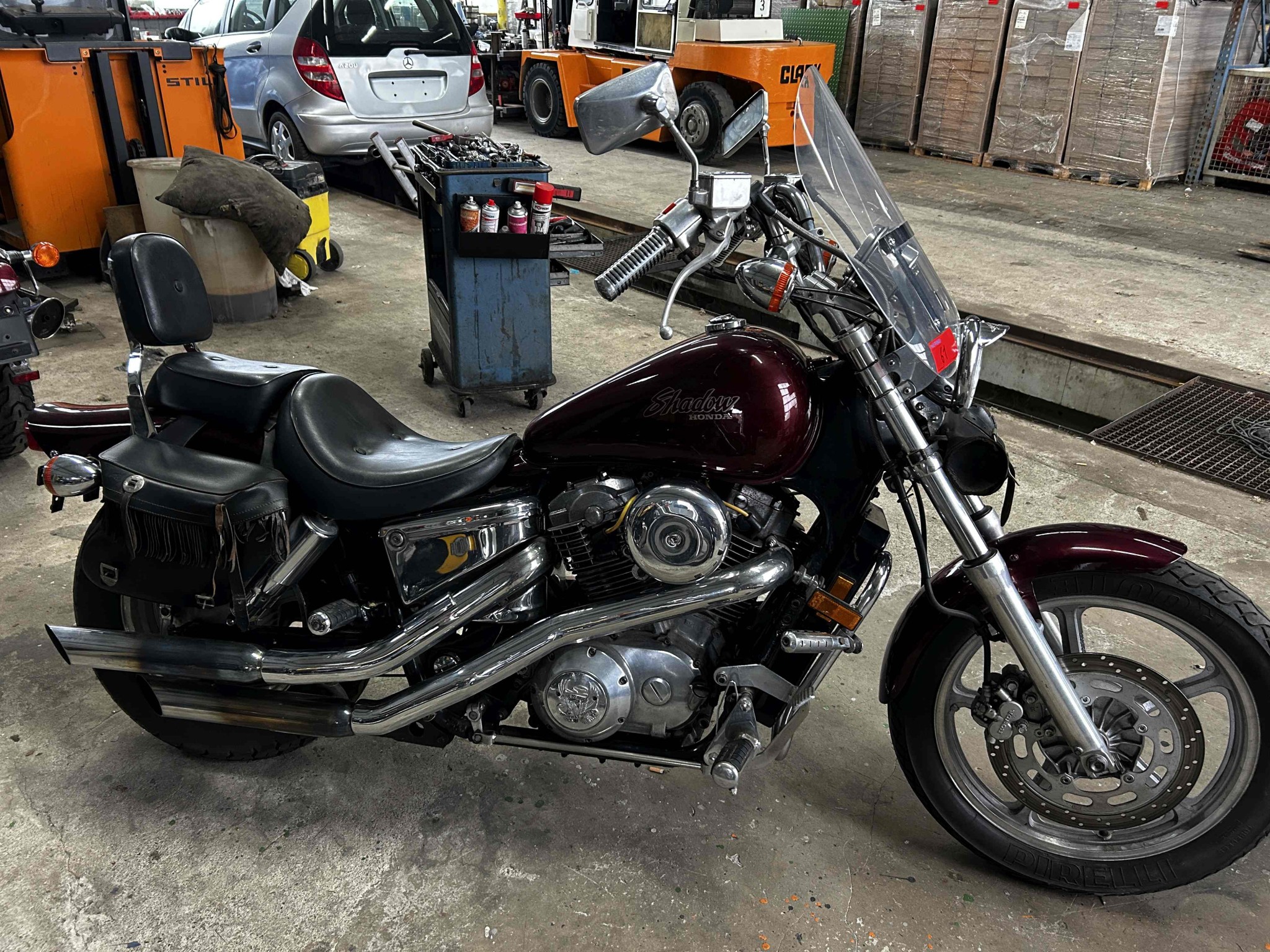 various cars, trucks, motorcycles, work machines and factory equipment-3