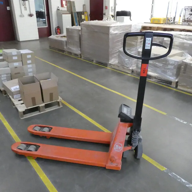 Weighing pallet truck BT
