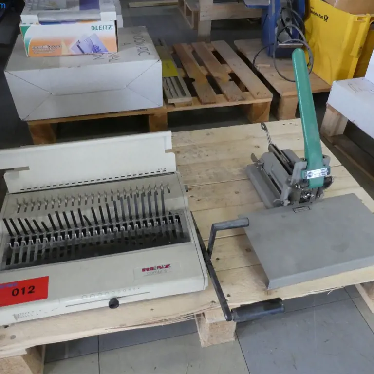 Spiral binding machine Renz Combi 8