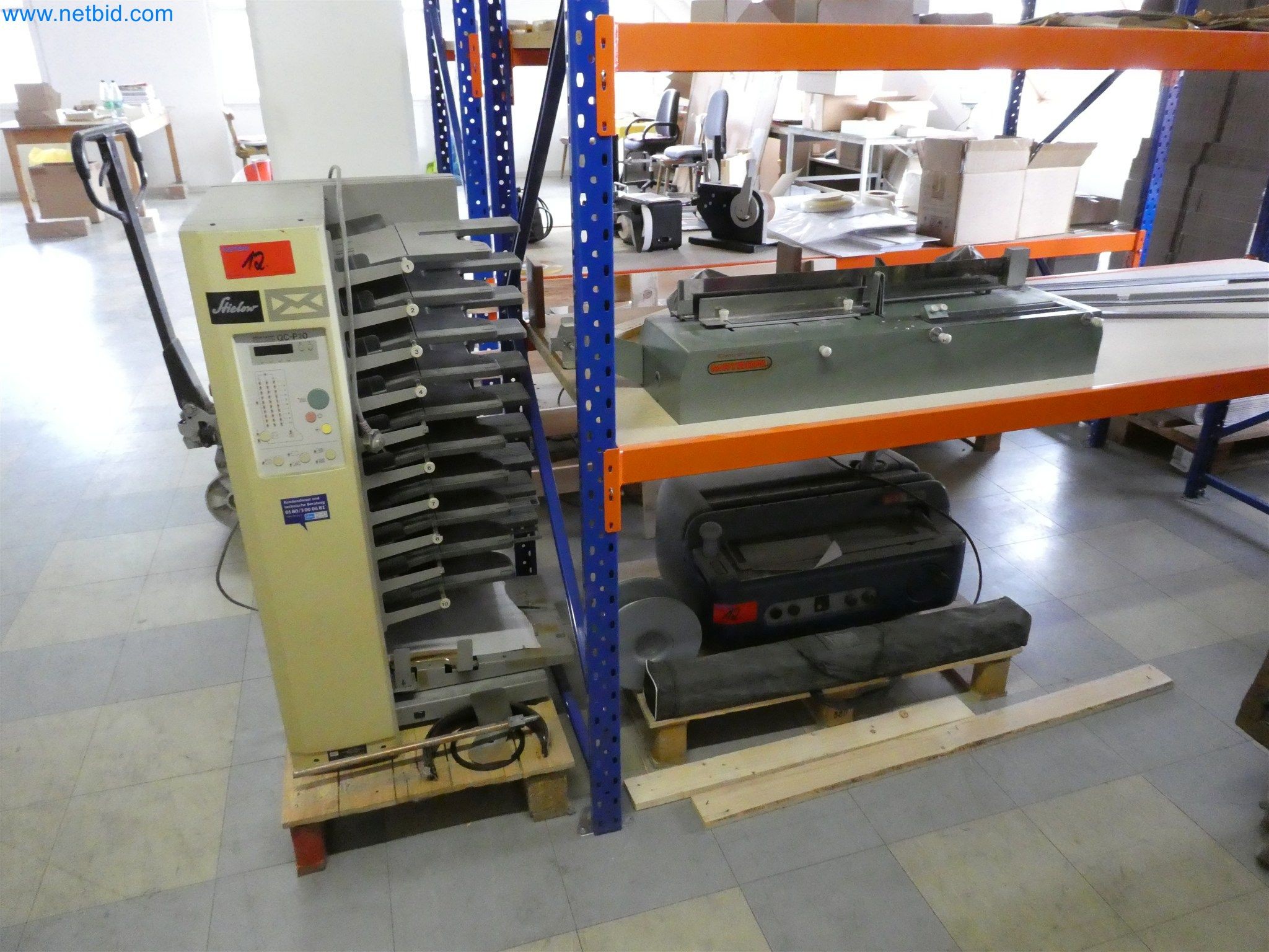 Printing and sorting machines-4