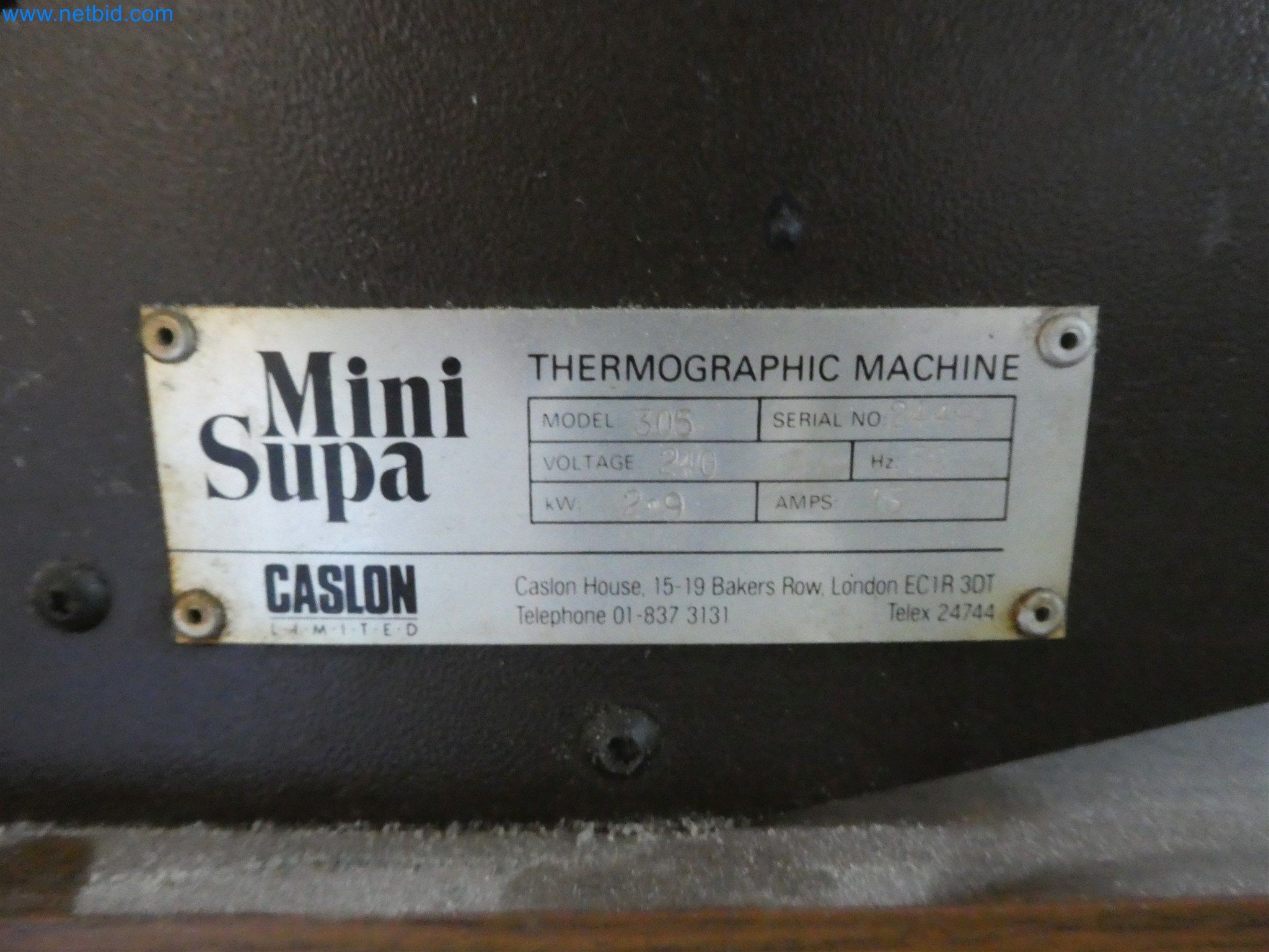 Printing and sorting machines-3