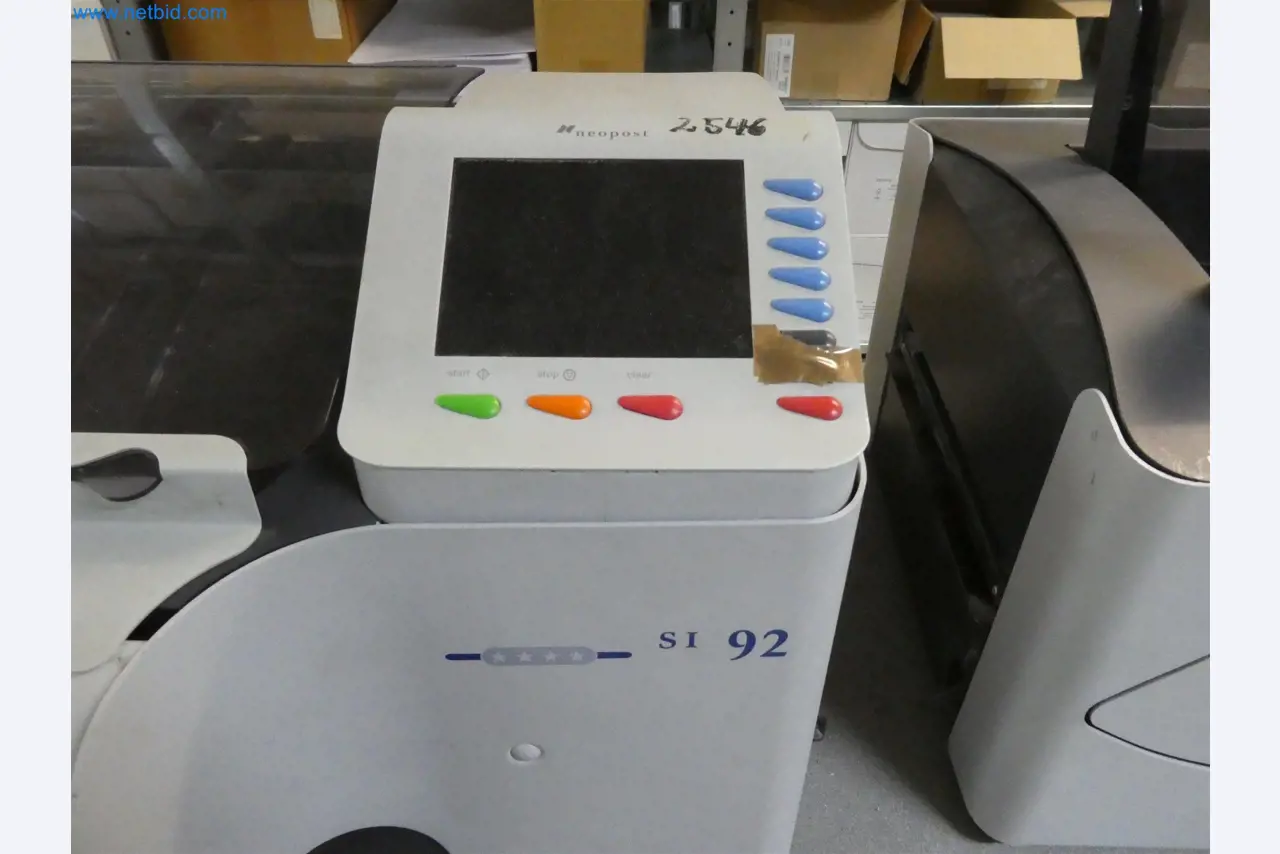 Printing and sorting machines-3