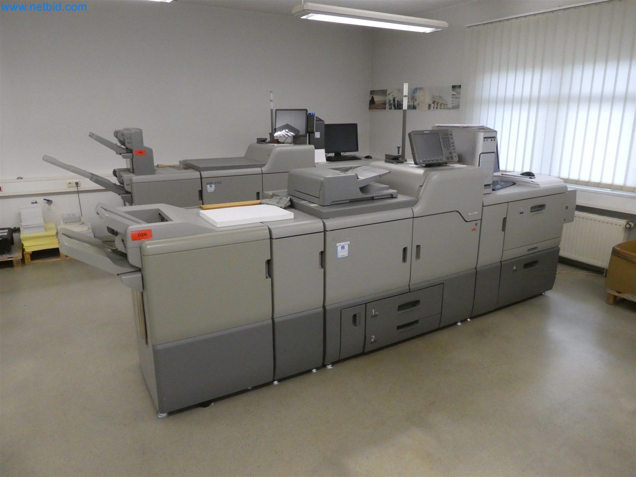 Printing and sorting machines-1