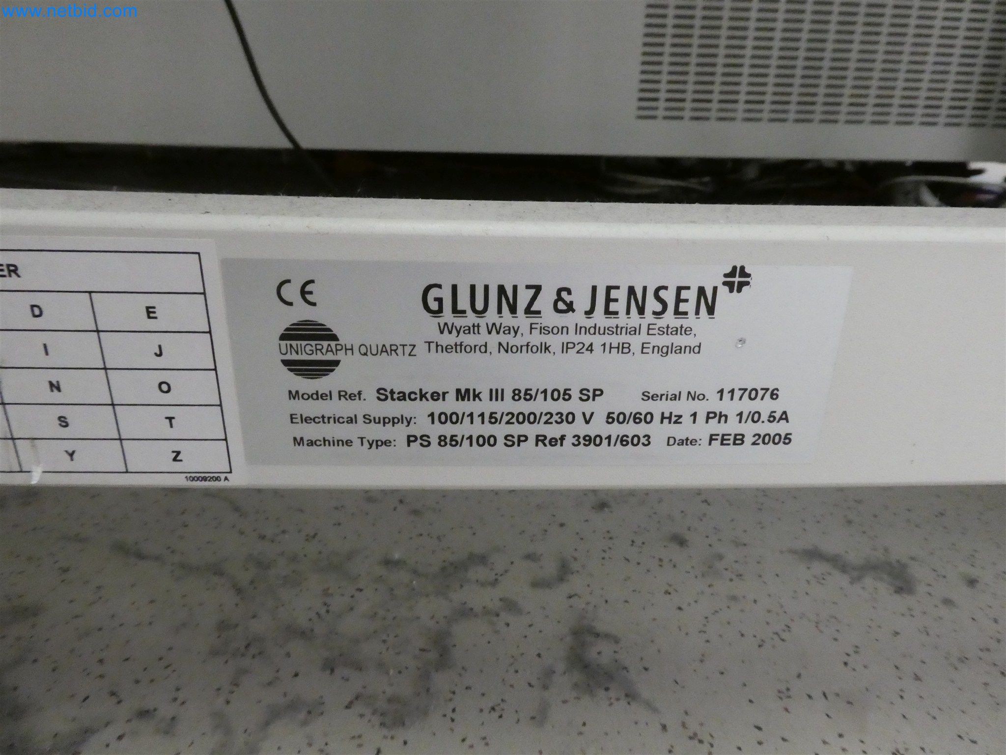 Printing and sorting machines-11