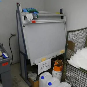 Offset plate test stand Megastahl