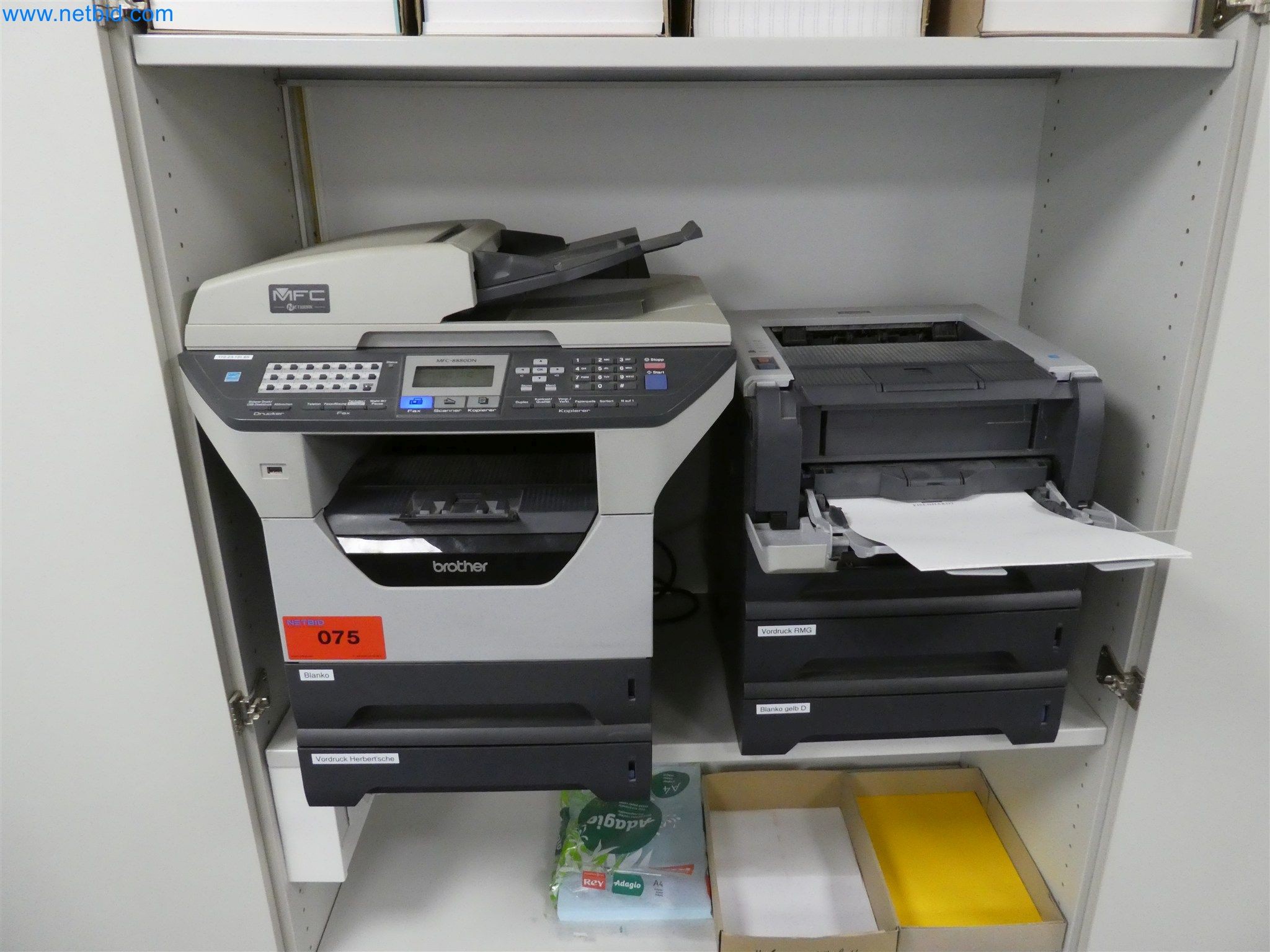 Printing and sorting machines-1