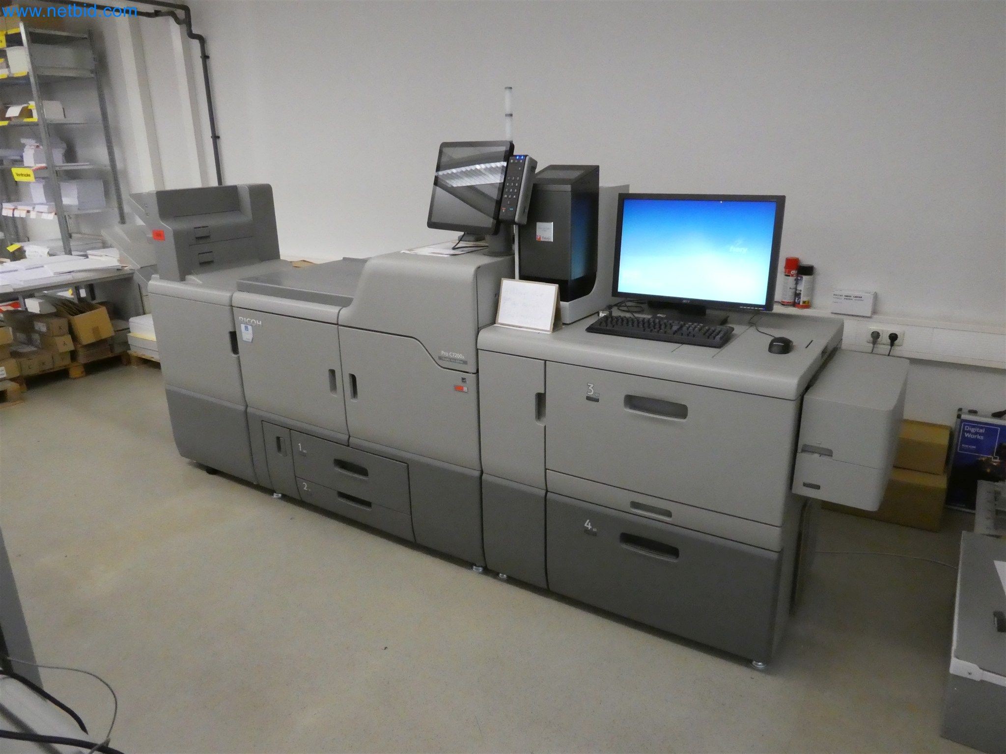 Printing and sorting machines-2