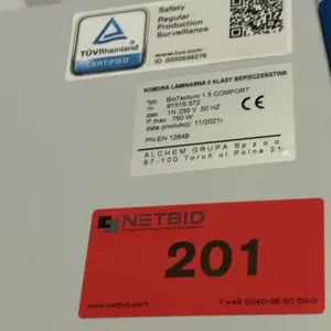 Banco esterilizado Biotectum TecPro 1.5 Comfort