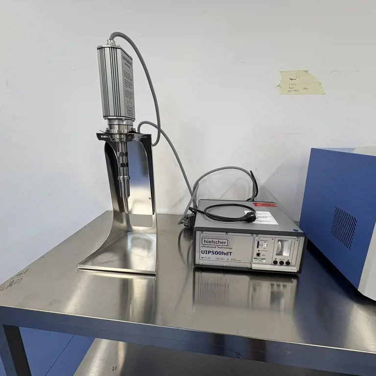 Dispositivo ultrassónico para homogeneização Hilscher UIP500 HDT