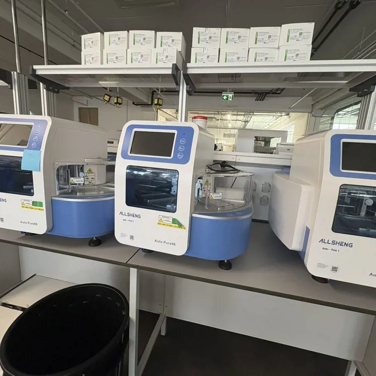 Sistema de extração de ácido nucleico ALLSHENG AutoPure 96