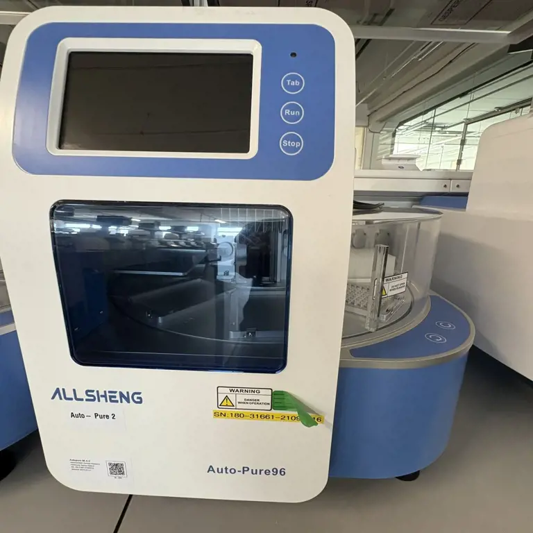 Sistema de extração de ácido nucleico ALLSHENG AutoPure 96