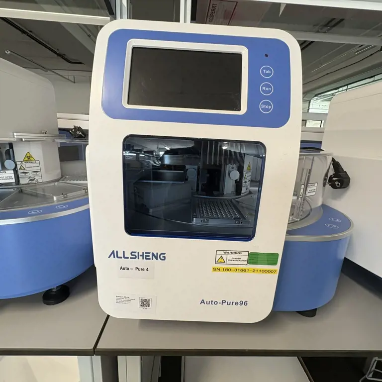 Sistema de extração de ácido nucleico ALLSHENG AutoPure 96