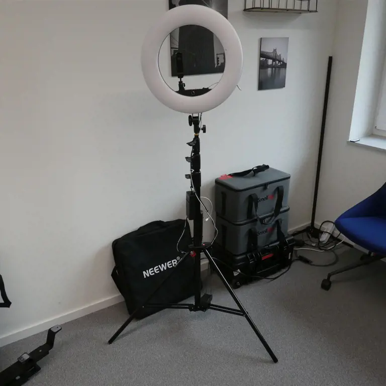 Luz LED anular Walimex pro