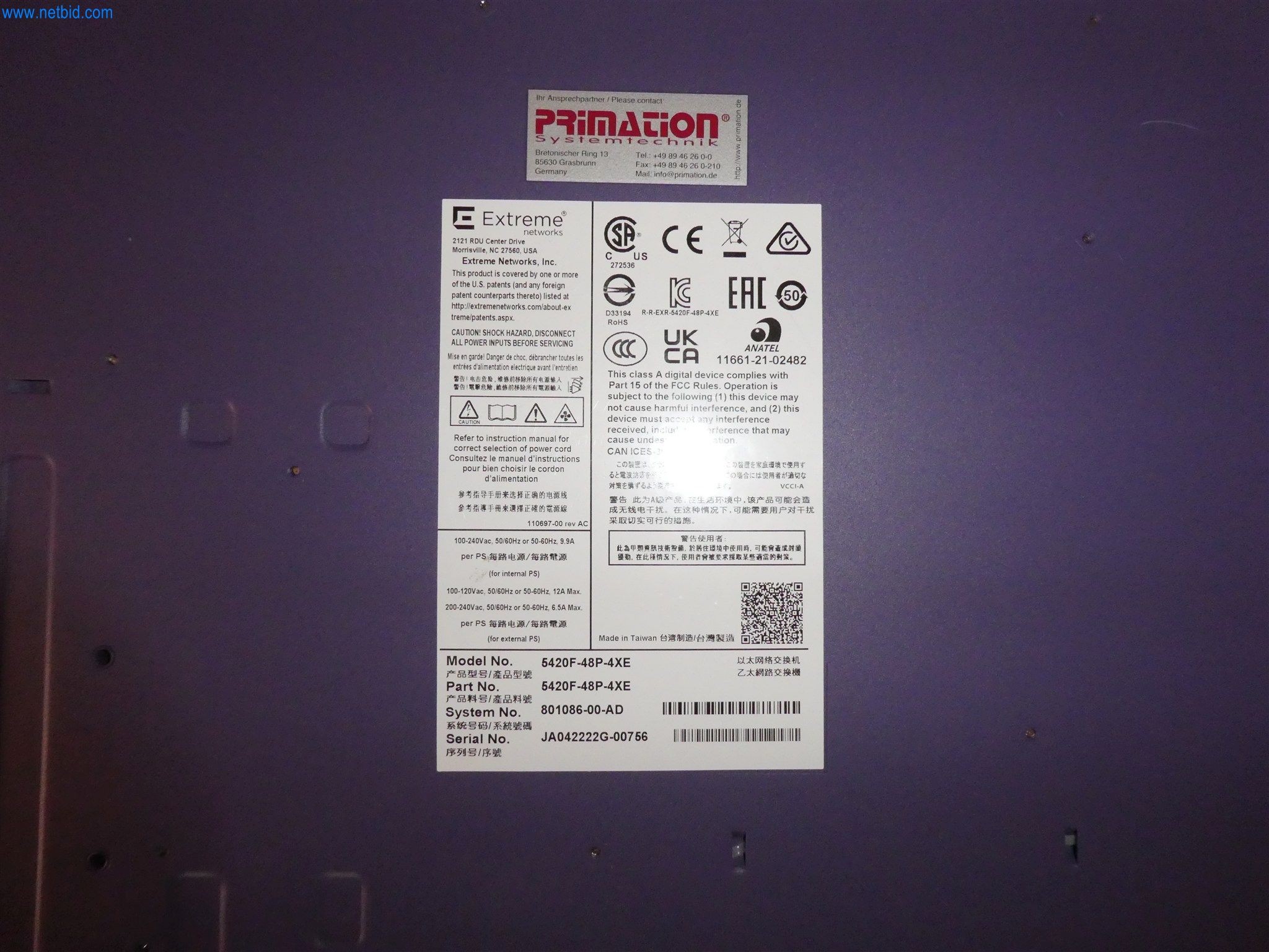 Matériel d'exploitation et de bureau-2