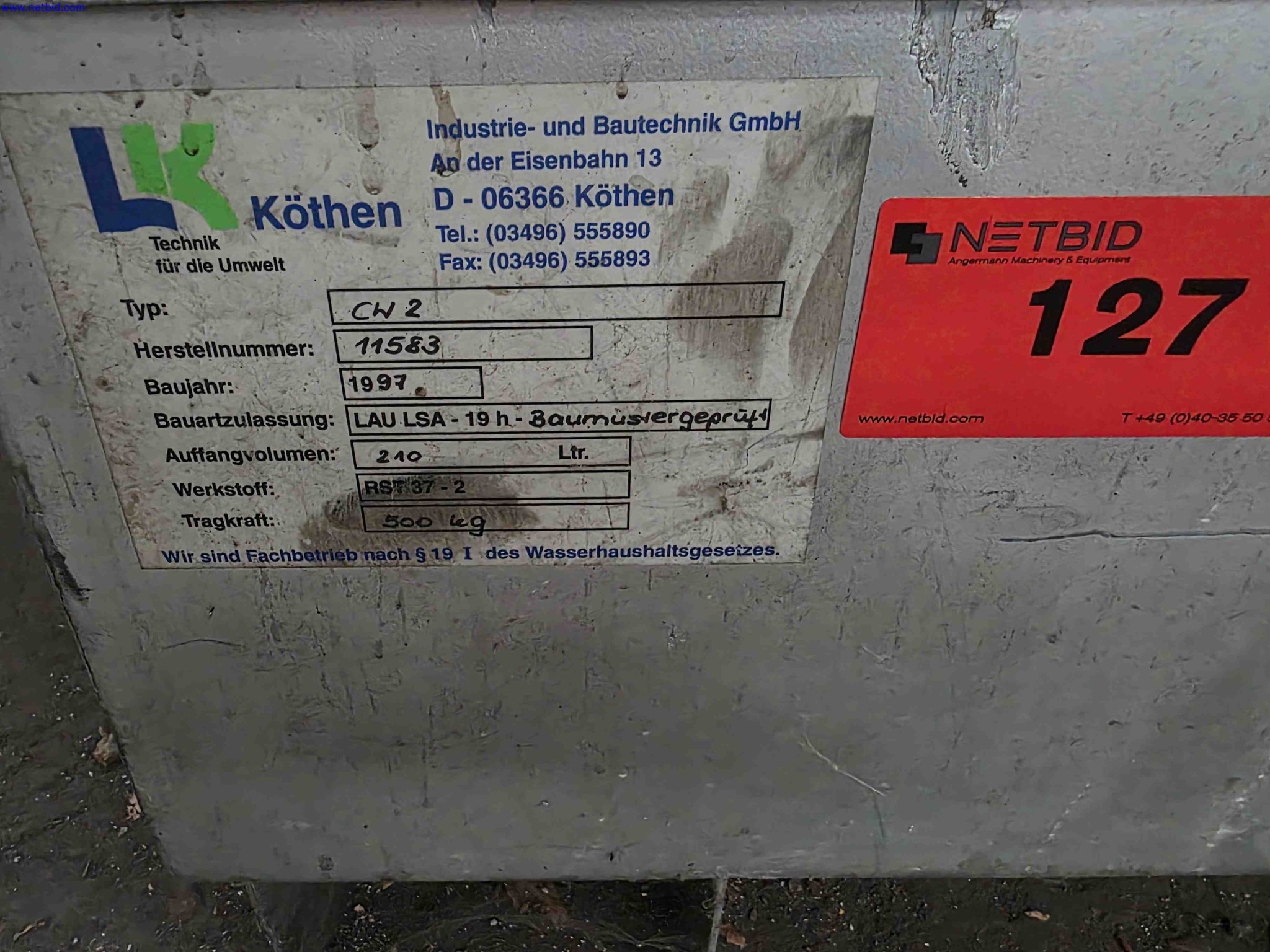 Machines and systems in the fields of plant engineering, boiler construction, environmental technology, waste water and waste treatment, large parts processing, welded constructions-1