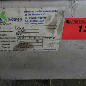 Hazardous goods drip tray LK CW2