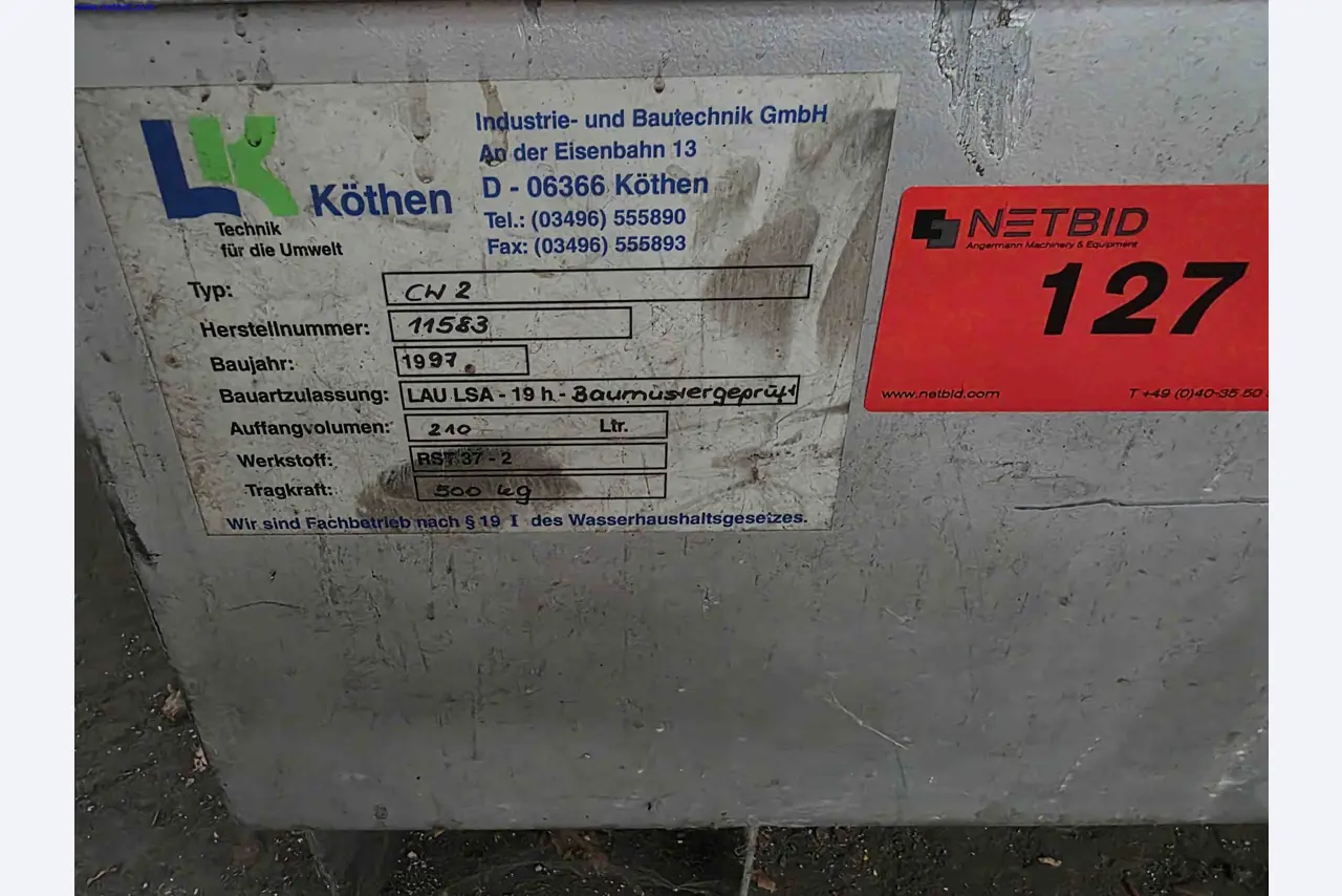 Machines and systems in the fields of plant engineering, boiler construction, environmental technology, waste water and waste treatment, large parts processing, welded constructions-1