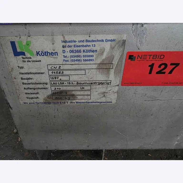 Machines and systems in the fields of plant engineering, boiler construction, environmental technology, waste water and waste treatment, large parts processing, welded constructions-1