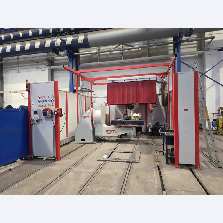 Machines and systems in the fields of plant engineering, boiler construction, environmental technology, waste water and waste treatment, large parts processing, welded constructions-10