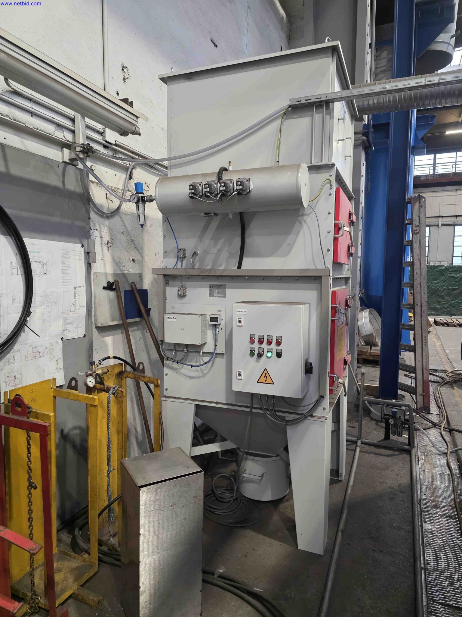 Machines and systems in the fields of plant engineering, boiler construction, environmental technology, waste water and waste treatment, large parts processing, welded constructions-12