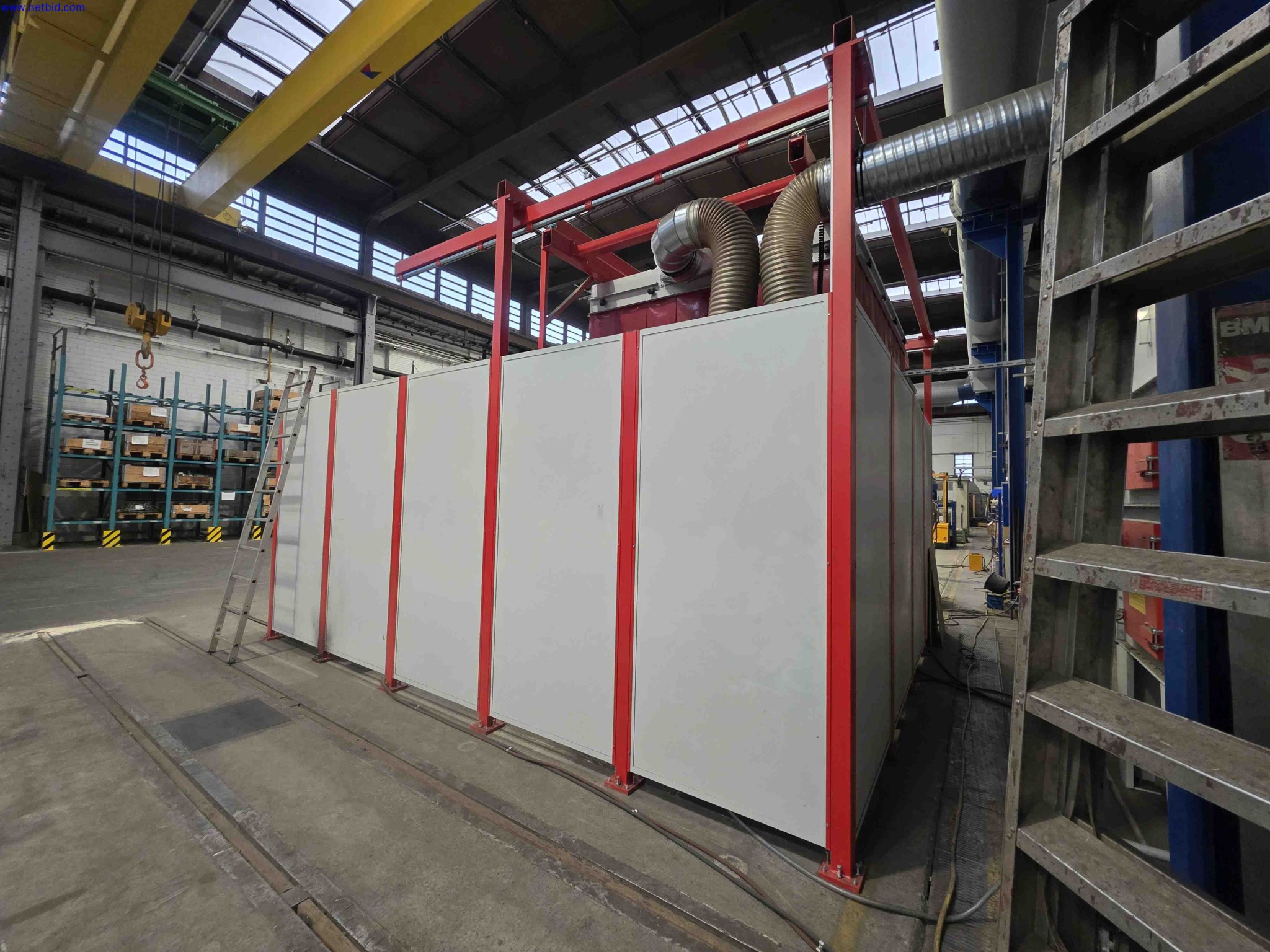 Machines and systems in the fields of plant engineering, boiler construction, environmental technology, waste water and waste treatment, large parts processing, welded constructions-19