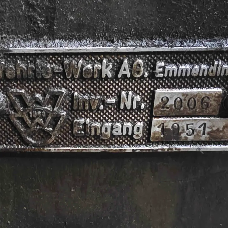 Vertical 3-roll round bending machine Herkules Werk