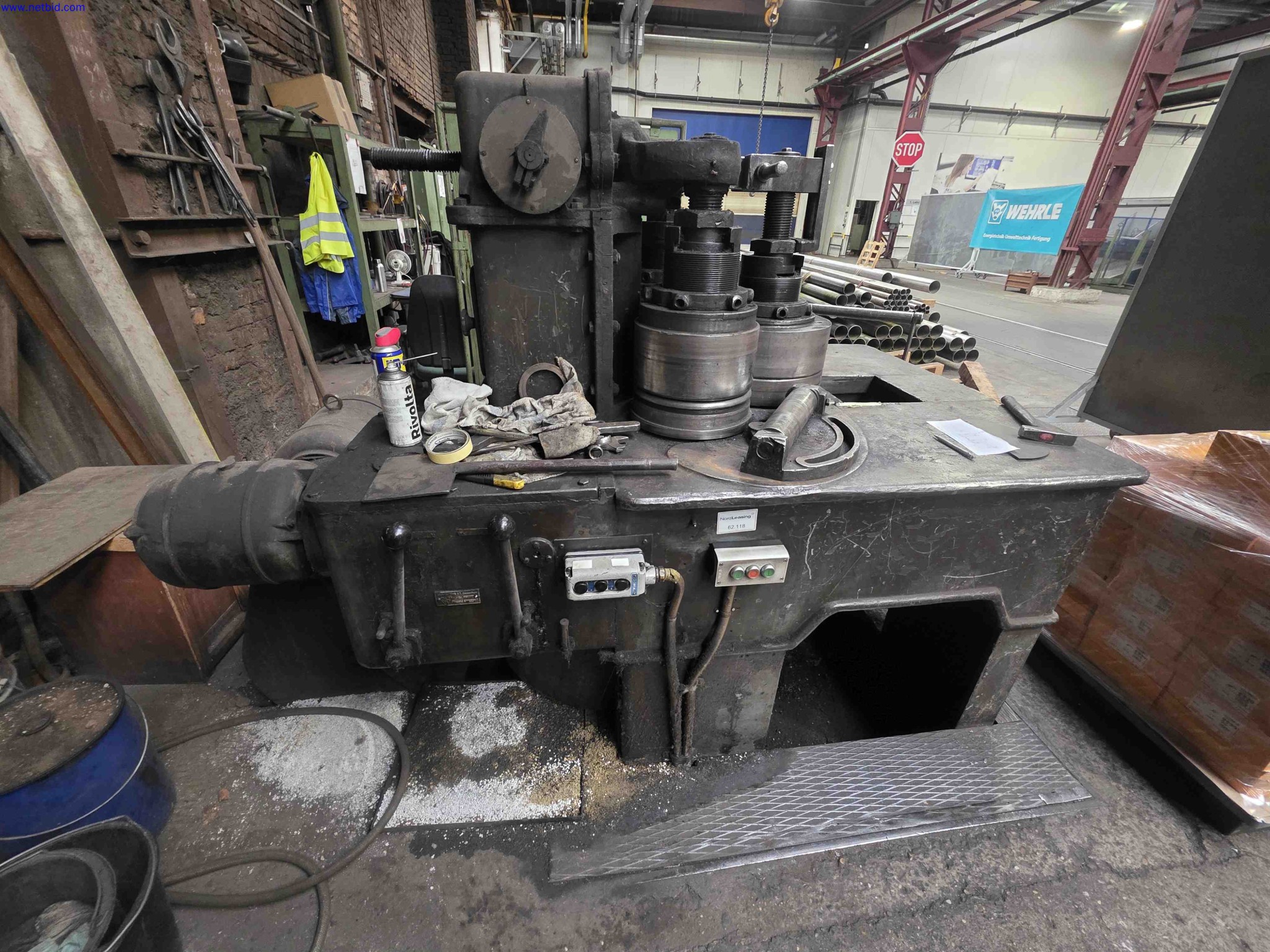 Machines and systems in the fields of plant engineering, boiler construction, environmental technology, waste water and waste treatment, large parts processing, welded constructions-3