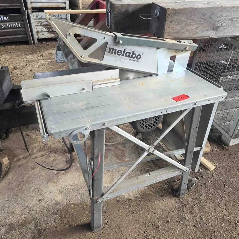 Construction table saw Metabo BKS 450 Plus 5,50DNB