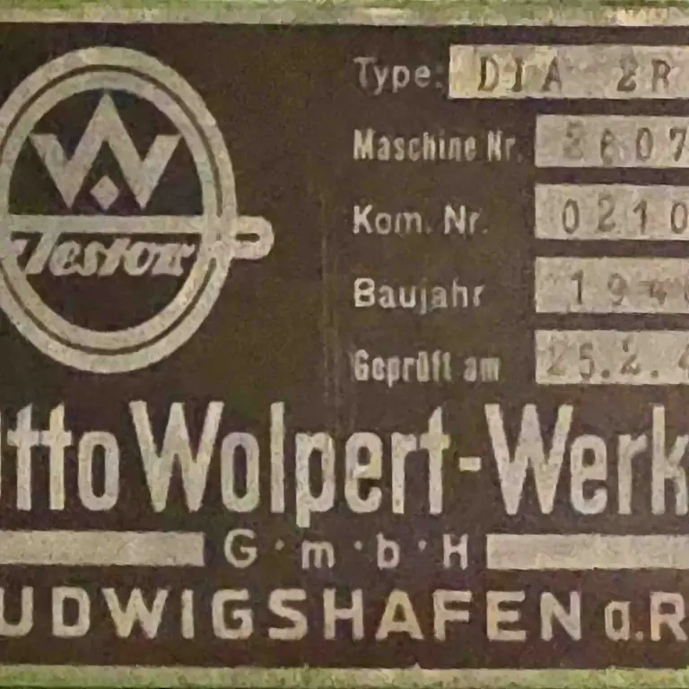 Hardness tester Otto Wolpert Dia 2R